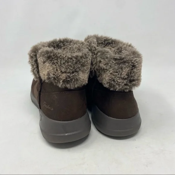 Skechers Women’s On The Go Joy Savvy Brown Boot Size 10 - Picture 4 of 8